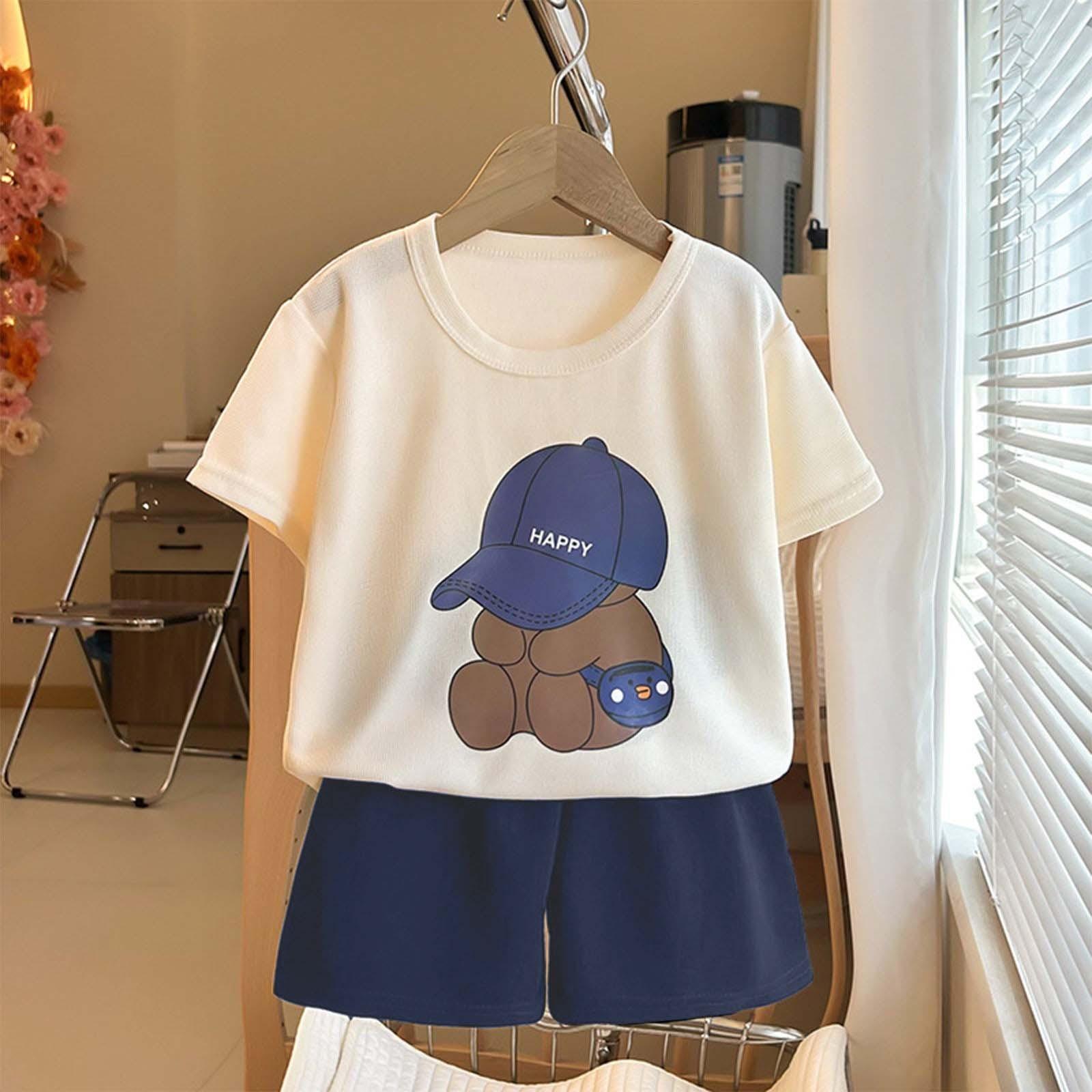 

Детские повседневные дышащие брюки с короткими рукавами для мальчиков и девочек 120