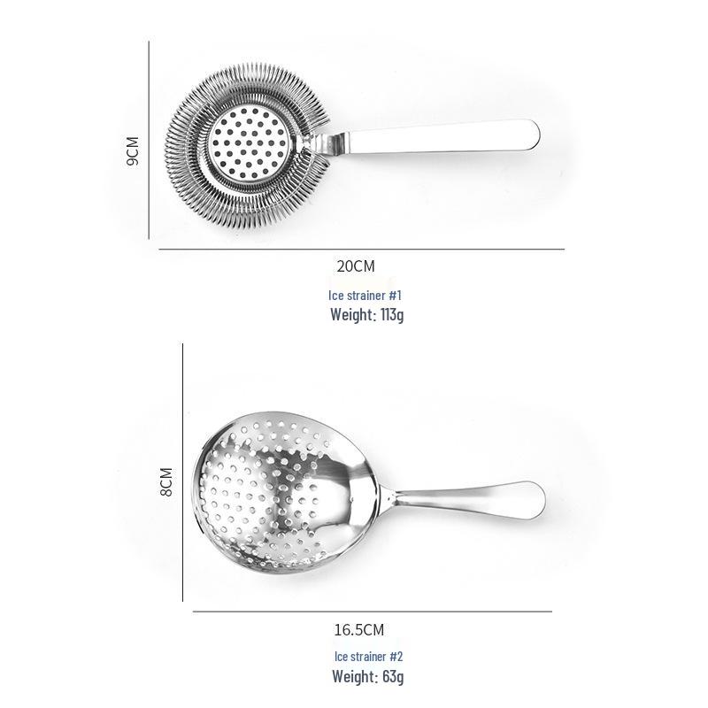 Stainless Steel Cocktail & Tea Ice Strainer Separator