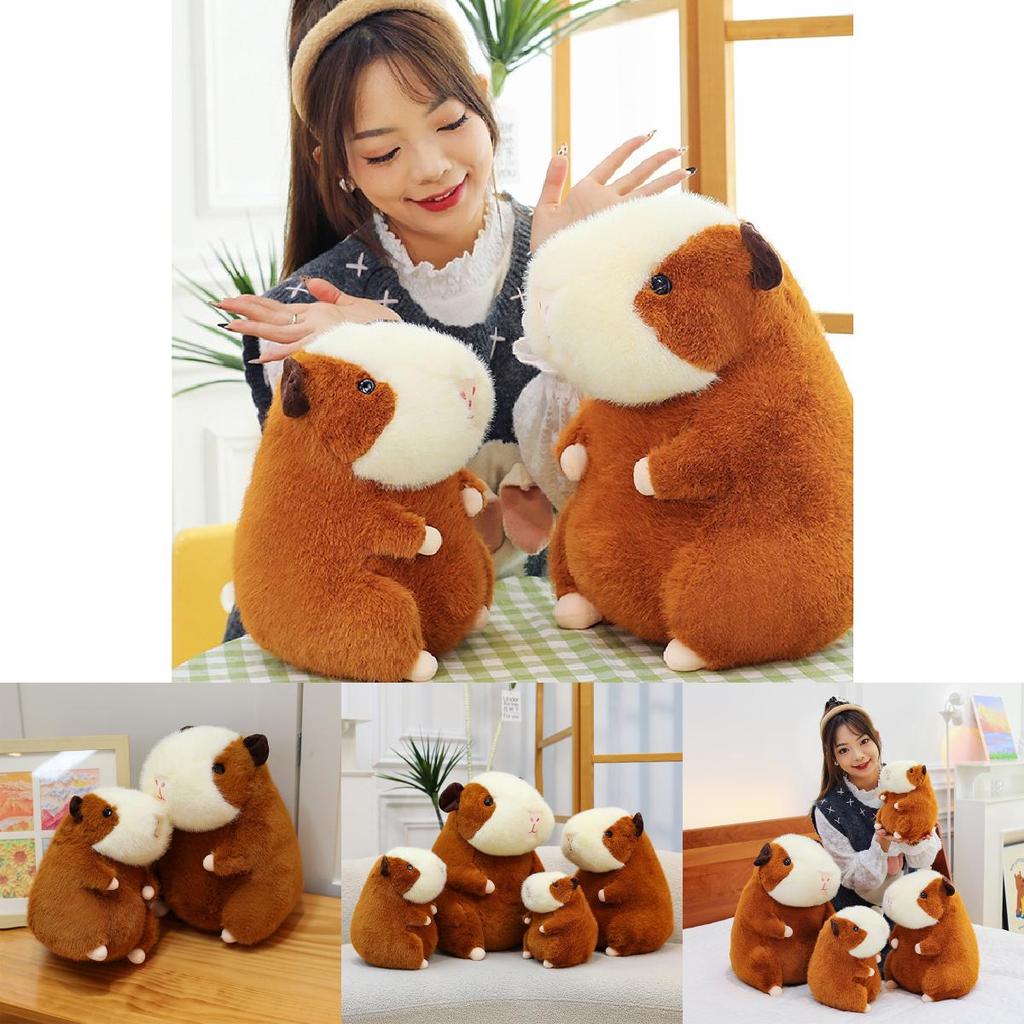 Adorable Capybara Plush Toy Soft Cuddly Water Pig Pillow For Kids Birthday Gift