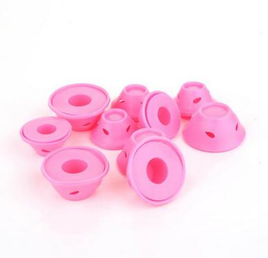 Silicone Sleeping Hair Rollers Mushroom Shaped Hair Styling Curlers for Salon Hair Dressing