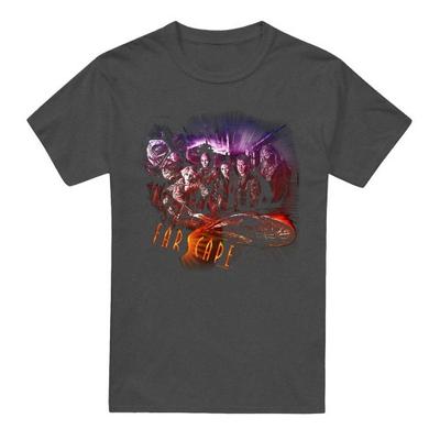 Farscape Unisex Adult Graphic Collage Heather T-Shirt