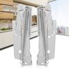 2pcs Set Steel,   Lift up lift support scissor Closet Wardrobe Door hinges for trap Spring Hinge Cabinet Cupboard