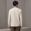 HLA Men's Faux Two-Piece Long-Sleeve Knit Sweater