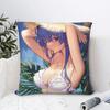 Genshin Impact Ganyu Plenilune Pillowcase Printing Fabric Cushion Cover Decorations Pillow Case Cover Home Square ''