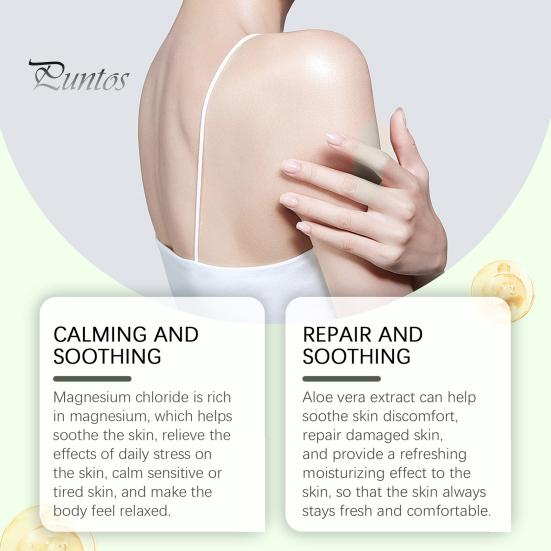 Magnesium Body Butter Cream for Neuropathy Relief 114g Shea Butter Moisturizer for Dry Skin Calming Smoothing Body Cream