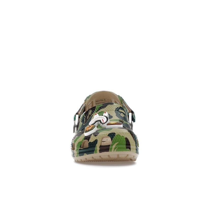 BAPE x Crocs Classic Clog Barn ABC Camo - Grønn Barnesko 210285-212