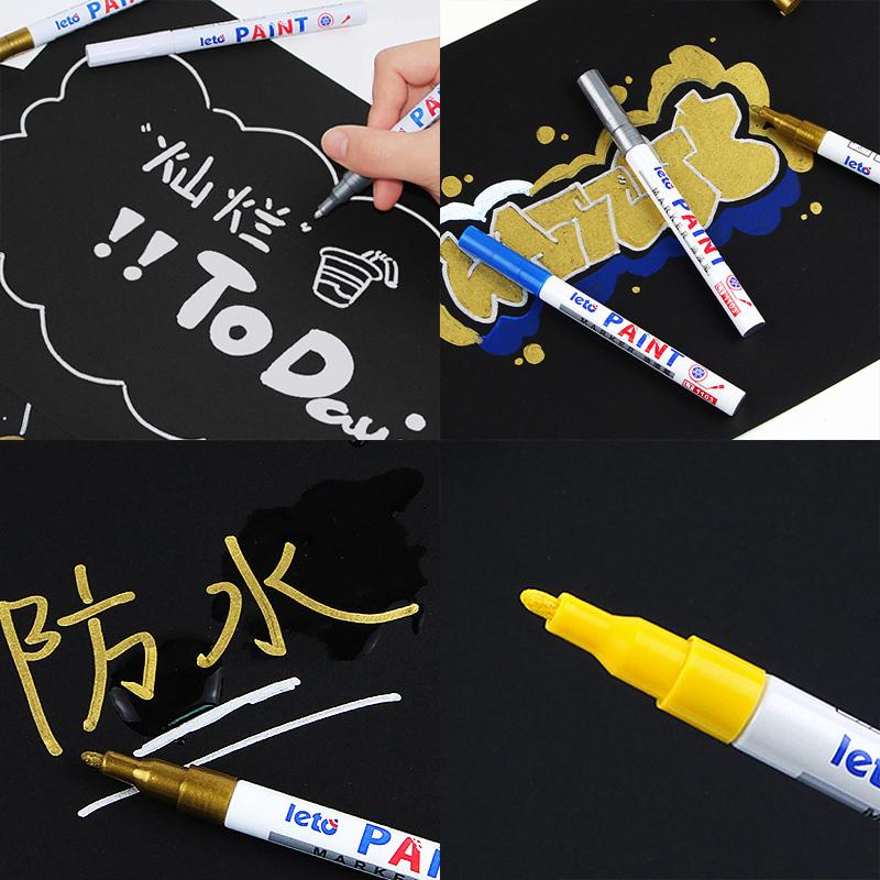 12 Color Paint Pen,Marker,Waterproof And Oil-Proof Tire Industry,No Fading,No Erasure,No Fading Oiliness 1pcs