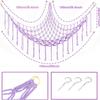 Cross-border Children's Handmade Cotton Rope Doll Storage Hammock