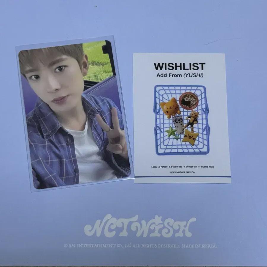 

Nct Wish Color Showcase Winner Exclusive Photo Card + Sticker
