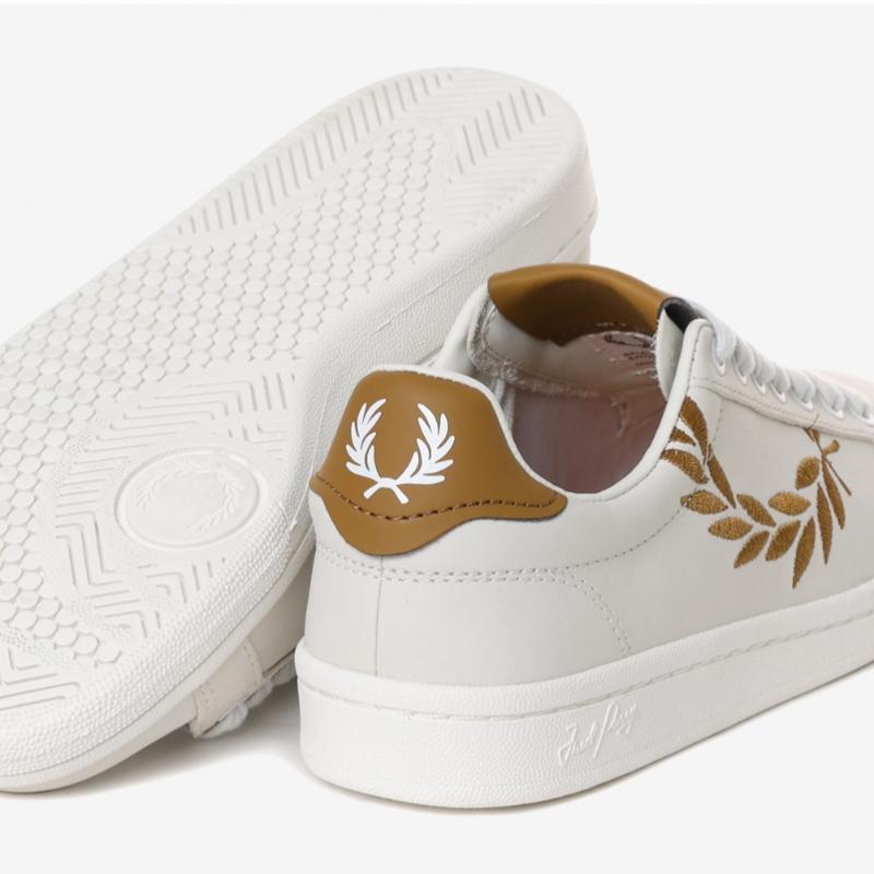 Fred Perry Unisex Leather Shoes B721 Leather Branded Sfpu2315351 254