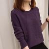 Classic Solid Color Autumn Winter Sweaters Women High-quality Long Sleeve Loose Korean All-match Knitting Bottoming Shirt Top