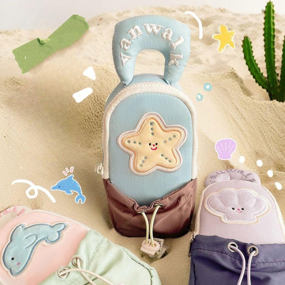 Portable Pen Bag Large Capacity Stationery Storage Bag New Pencil Case  Gift