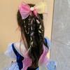 Children's Hair Accessories Pearl Tassels Bows Ribbons Braided Hairpins Headdresses Girls Princess Hair Clips Hair Accessories