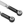 2Pcs Steering Rear Suspension Arm Tie Rod Steering Shaft Tie Rod for JLB 1Celsius10 Racing Truck