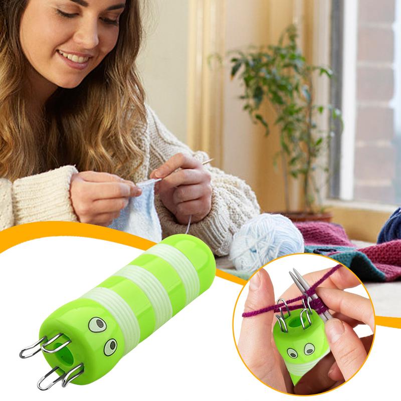 Knitting Loom Toy Spool Loom Knitter Craft Loom Rope Tools Yarn Bee Socks Machine Yarn Decor Crochet Clothes Spool Knitter