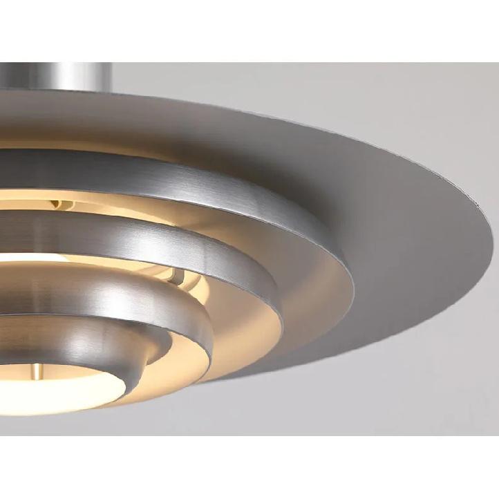 White Silver Aluminium E27 Pendant Lights Art Design For Dining Kitchen Bar Bedroom Cord Adjustable Hanglamp 110-220V