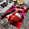 Bold Red Vibes and Striking Character Design Suitable for Use As an Anti-slip Game Mat for Living Room and Bedroom Sofas