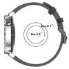 Universal 18mm Leather Watch Band PU Leather Watch Band Comfortable Smartwatch Straps Quick Fixing for Watch  GT5