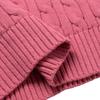 Polo Ralph Lauren Sweater Ss25 Cable Knit Cotton Slim Fit Short Sleeve Kids Tops Rose-Pink 313945437-007