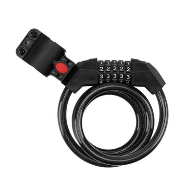 Bicycle Bicycle Bicycle Road Bike Cross Bike Rust Zinc Length 5 Cable No Key Free Password Suitable for Cross Road and Bicycle Holder Key, Lock, Key,
