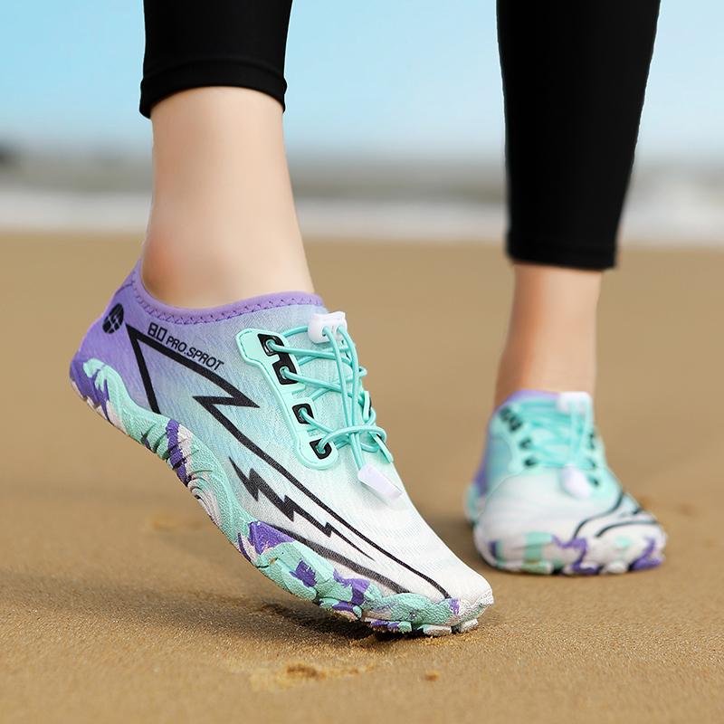 Beach Wading Shoes Water Sports Shoes Swimming Aqua Shoes Barefoot Quick Dry Wading Sneakers Fishing Boating Surfing