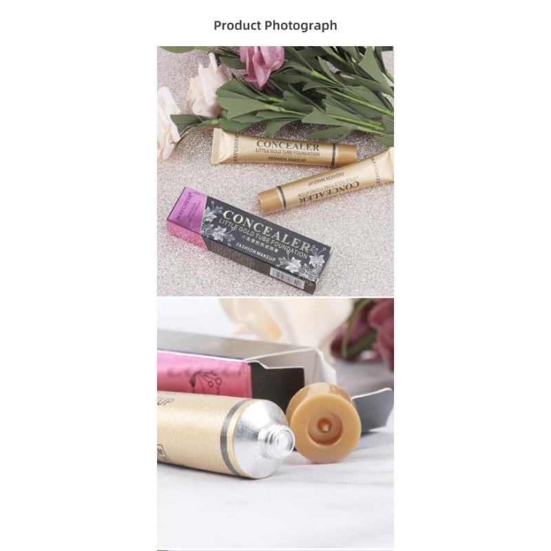 Maycheer Small Gold Tube Concealer For Tattoo Acne Dark Spots