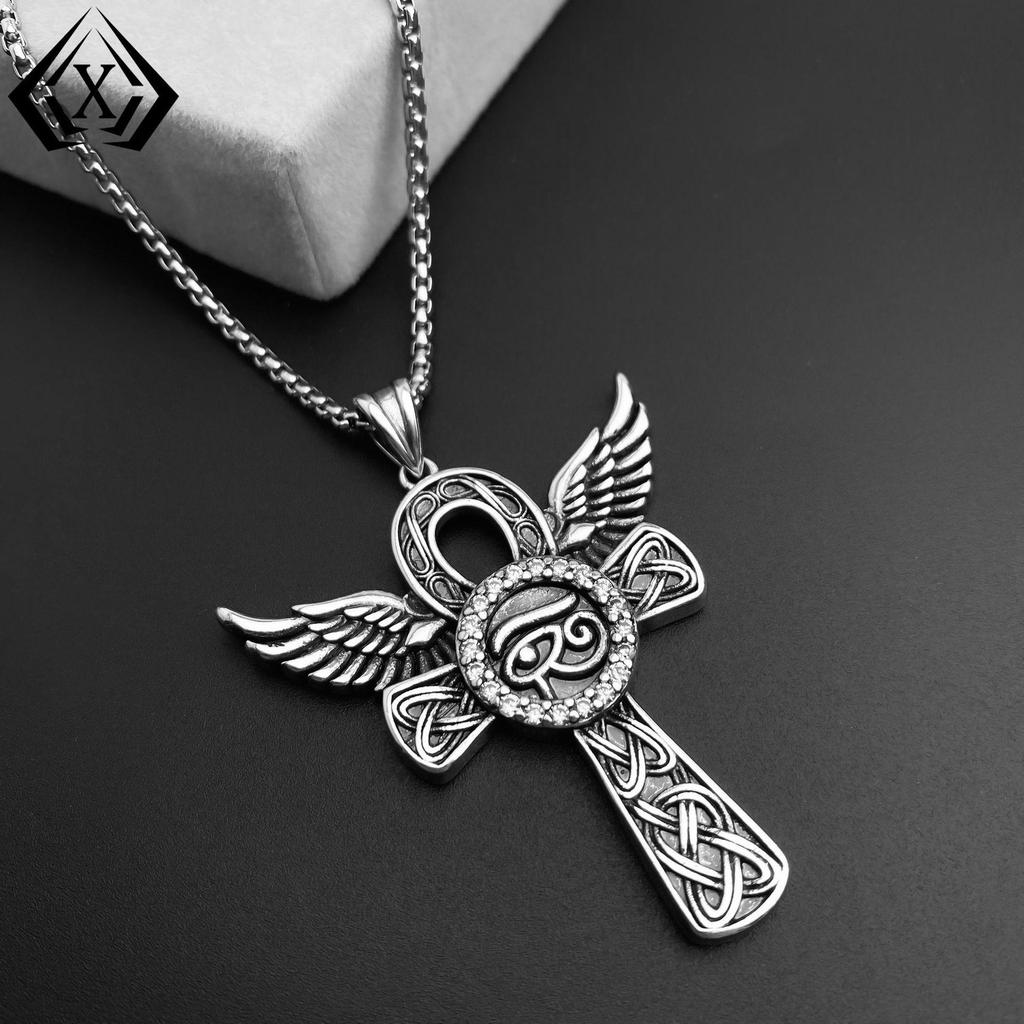 European-American Gothic Punk Curiosity Pendant Necklace