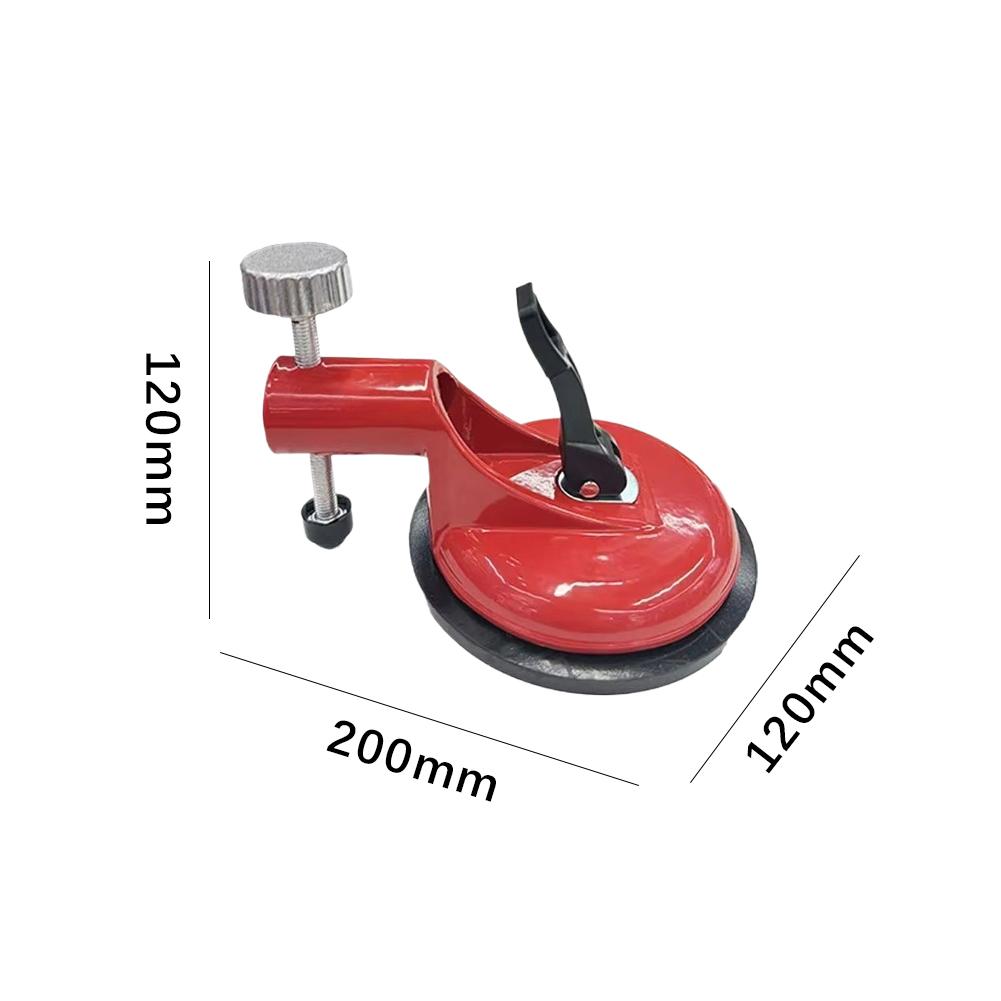 Suction Cup Tile Leveler Aluminum Alloy Adjustable Lippage Fixing Tool 65mm Rubber Pad Ceramic Marble Wall Floor Installation