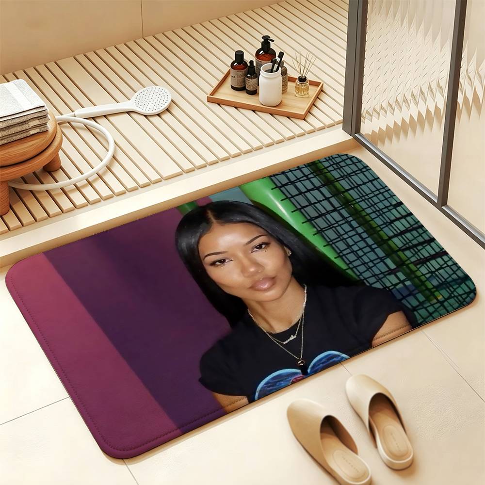 Singer J-Jhene A-Aiko Soft Comfortable Short Plush Rug Carpet mat Anti‑Slip Floor Mat Machine Washable Home Decor