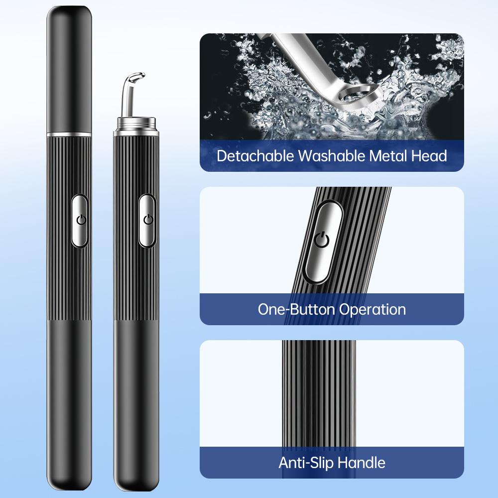 Visual Blackhead Remover HD Camera Facial Deep Clean Machine Acne and Pore Remover Face Extractor Electric Blackhead Cleaner