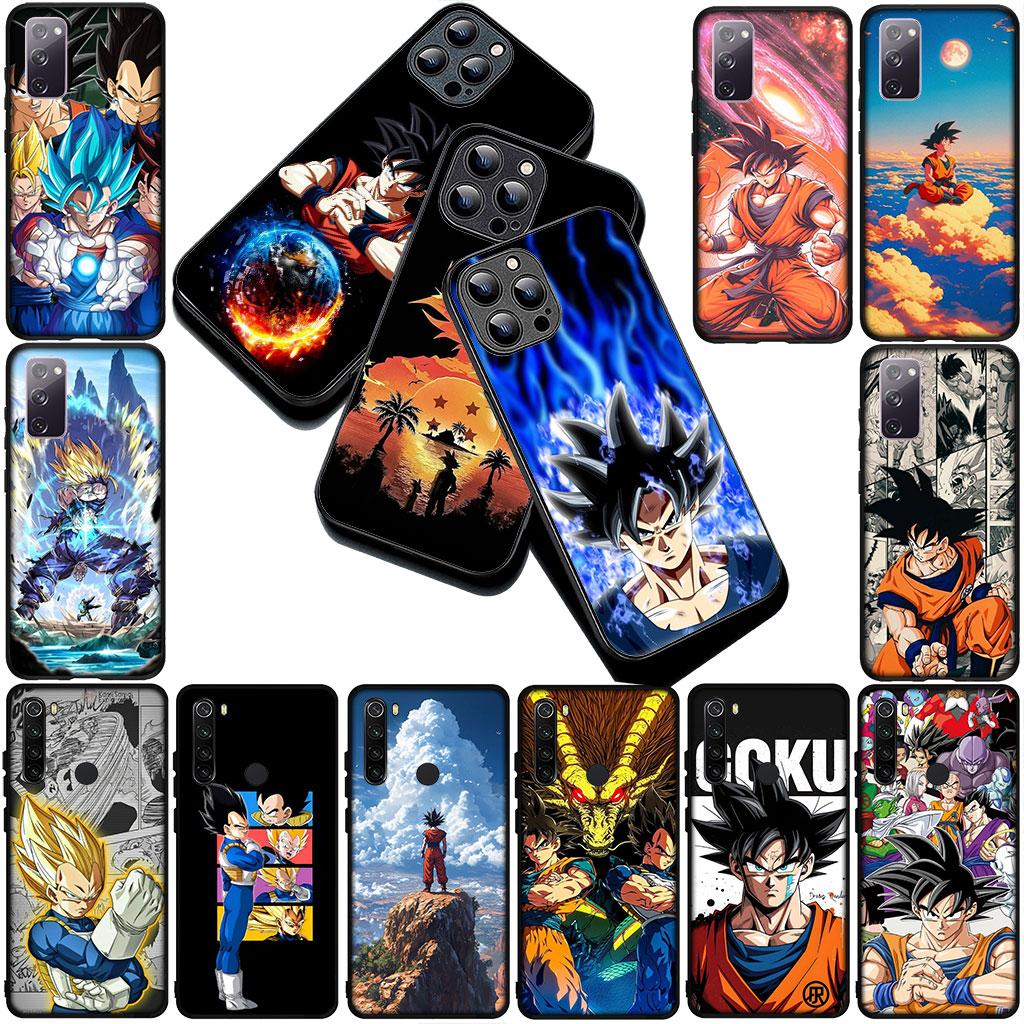 Cover for Samsung Galaxy S22 S21 S20 FE Ultra Plus A07 A17 A15 A16 A25 A57 A37 Case Dragons Gokus Balls DragonBalls Vegeta Z