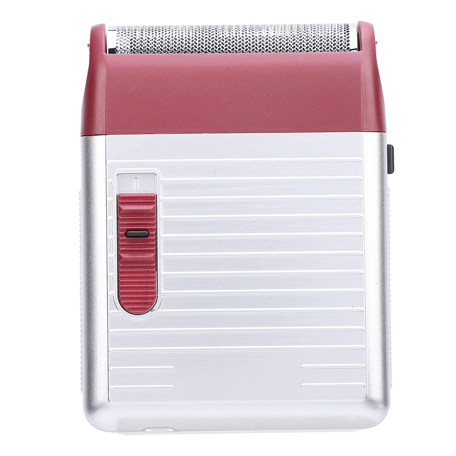 

Возвратно-поступательный триммер для бороды Миниатюрная электрическая сетчатая машинка для стрижки Портативный USB сетчатый триммер для бороды с