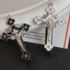2026 Nou Punk Cruce Craniu Iisus Aspect Vechi Metal Gheară de Păr Accesorii Pentru Femei Fete Clips Păr Petrecere Halloween Cadouri