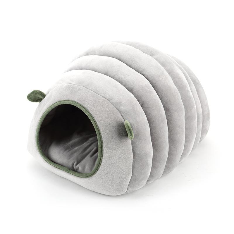 

Caterpillar, cat nest Hamster cotton nest Small kennel, winter closed deep sleep cat sleeping mat Internet celebrity XS