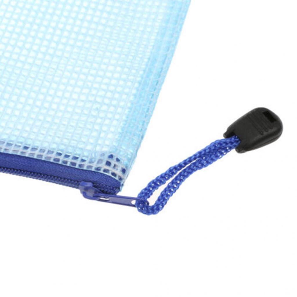 Document Bag A4 Zipper File Pocket Storage Office School Supply Waterproof Case