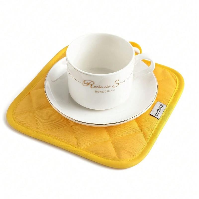 4-piece Set of Oven Gloves with High Heat Resistance, Thick Kitchen Extension, Oven Gloves for Kitchen Baking