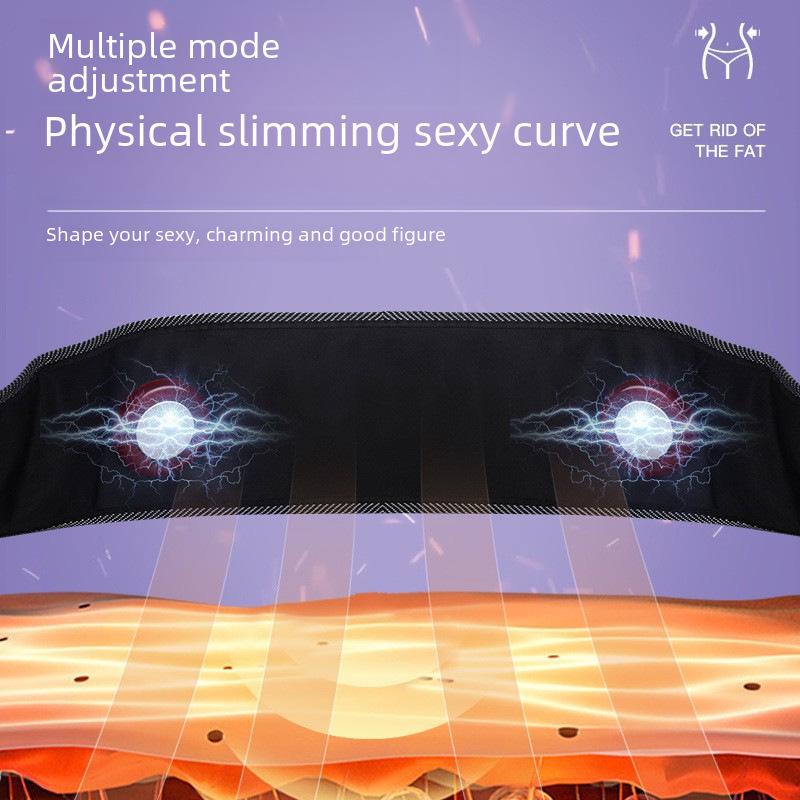 Double Slim X5 Intelligent Vibration Heating Abdominal Massage Fitness Belt