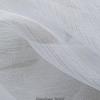 Sheer Rod Pocket Window Valance Drape with Delicate Laces and Beads for Adding Elegances to Any Room