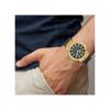 Salvatore Ferragamo F 80 Watch Yellow Black Black
