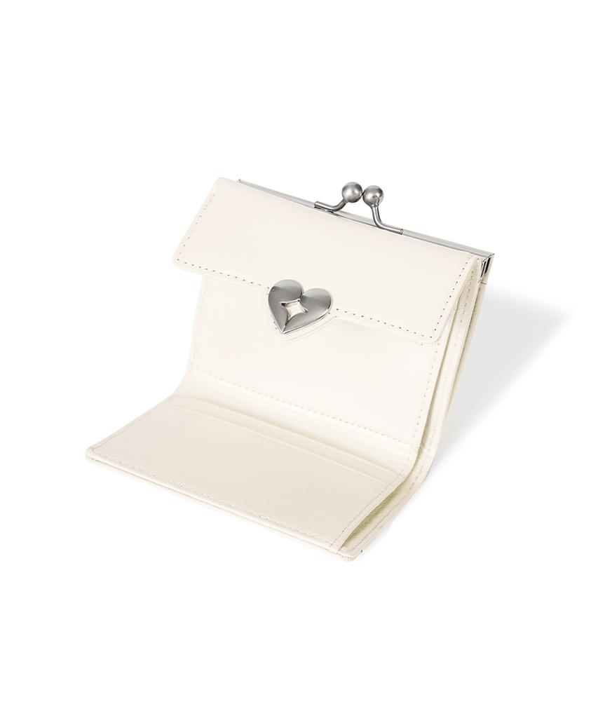 Fennec Crinkle Hearty Frame Wallet - Vanilla