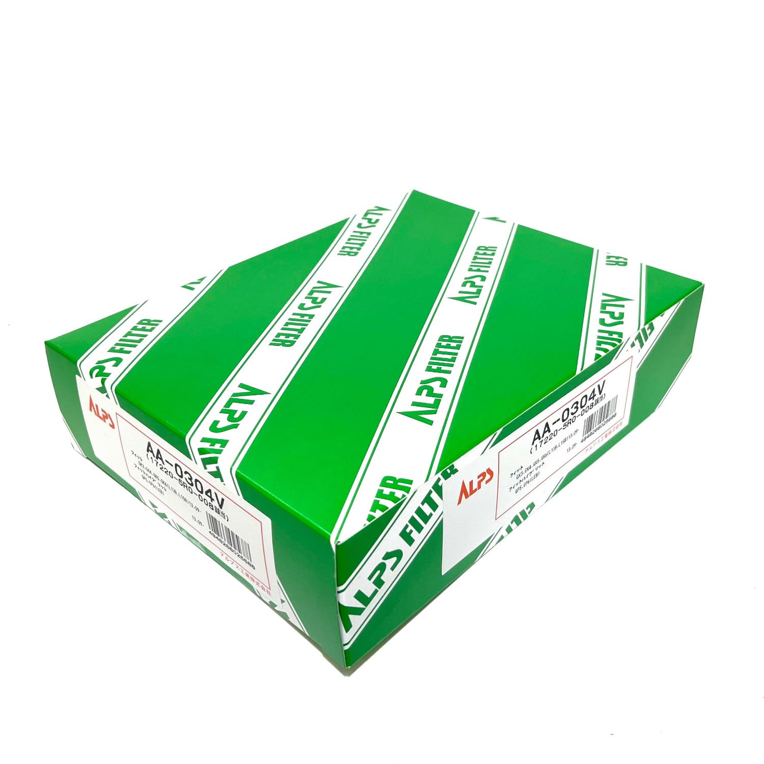 

ALPS AA-0304V Air Filter for Automobiles Medium зелёный