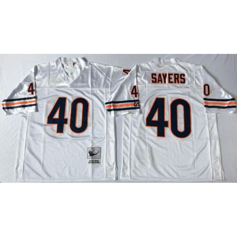 Chicago Bears Retro NFL Football Jersey Embroidered Team Sportswear Men Fans