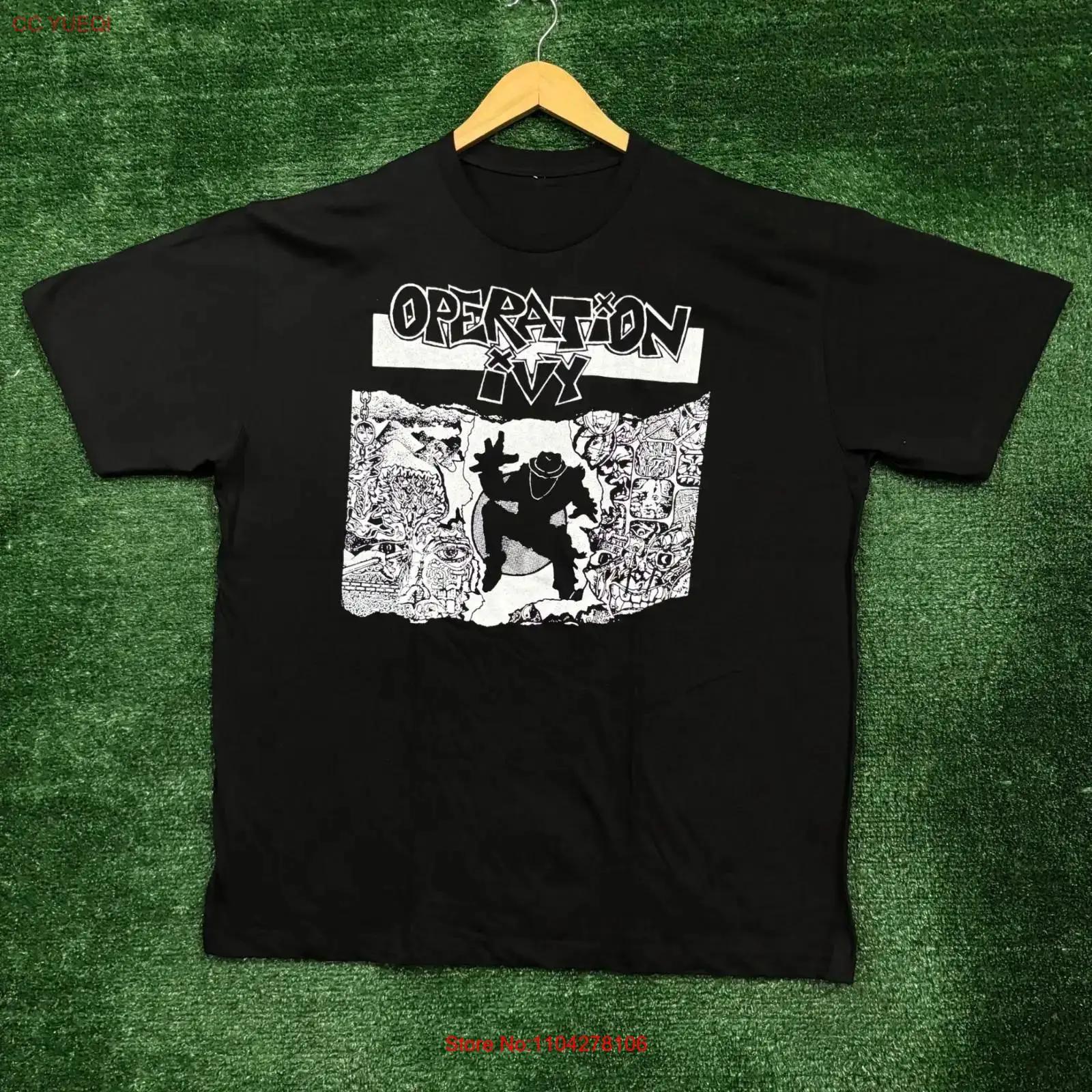 

Operation Ivy Energy Punk Rock Band T Shirt Size Extra Large vintage Washed fashion Slightly Versatile Top For Everyday Wear S разноцветный