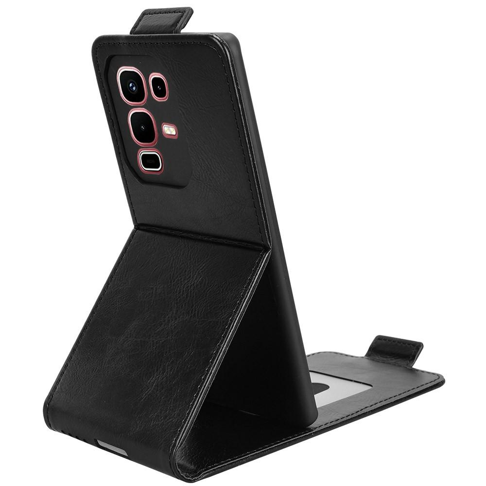 For Infinix Note 50s 5G X6870 Stand Case Magnetic Clasp Vertical Flip Leather Phone Cover with Card Holder