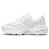 Skechers D'Lites Glamour Feels Low/Dad Shoes Gs Weiß Damen 13087-WSL