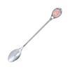 Chikawa Officially Licensed Soda Spoon Approx. 18cm Spoon Stainless Steel Fluffy (Rabbit) Pink CKW43-850