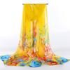Scarf for Women Versatile and Fashionable Shawl  Spring and Autumn Korean Scarf  Thin Long Chiffon Large Yarn Scarf