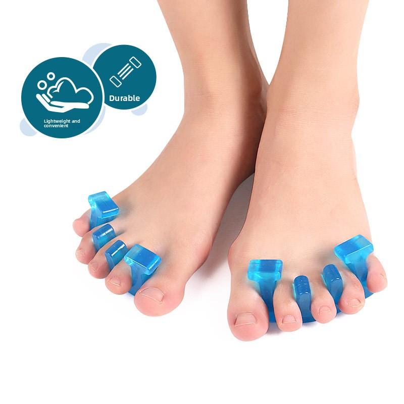 New Blue Three-hole Toe Splitter, Hallux Valgus, Heavy Toe Stacking, Toe Splitter, Big Foot Bone Splitter.