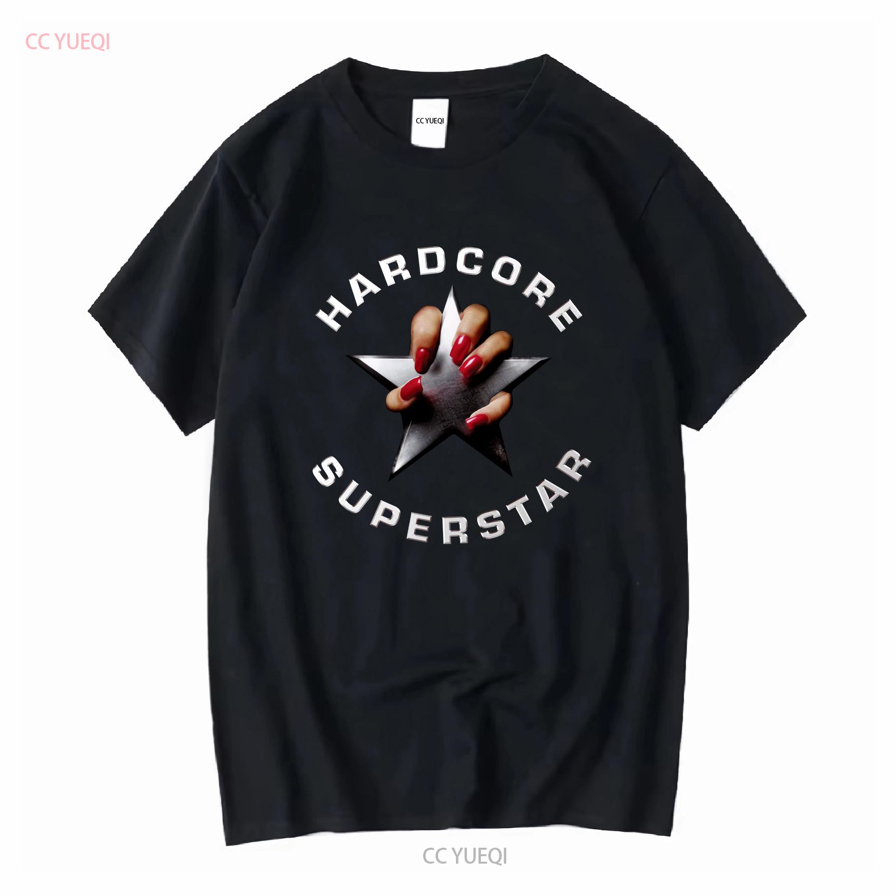 

Hardcore Superstar Black Album T Shirt OFFICIAL vintage Washed Stretched Casual Stylish Top For Everyday Wear Versatile Soft 4XL