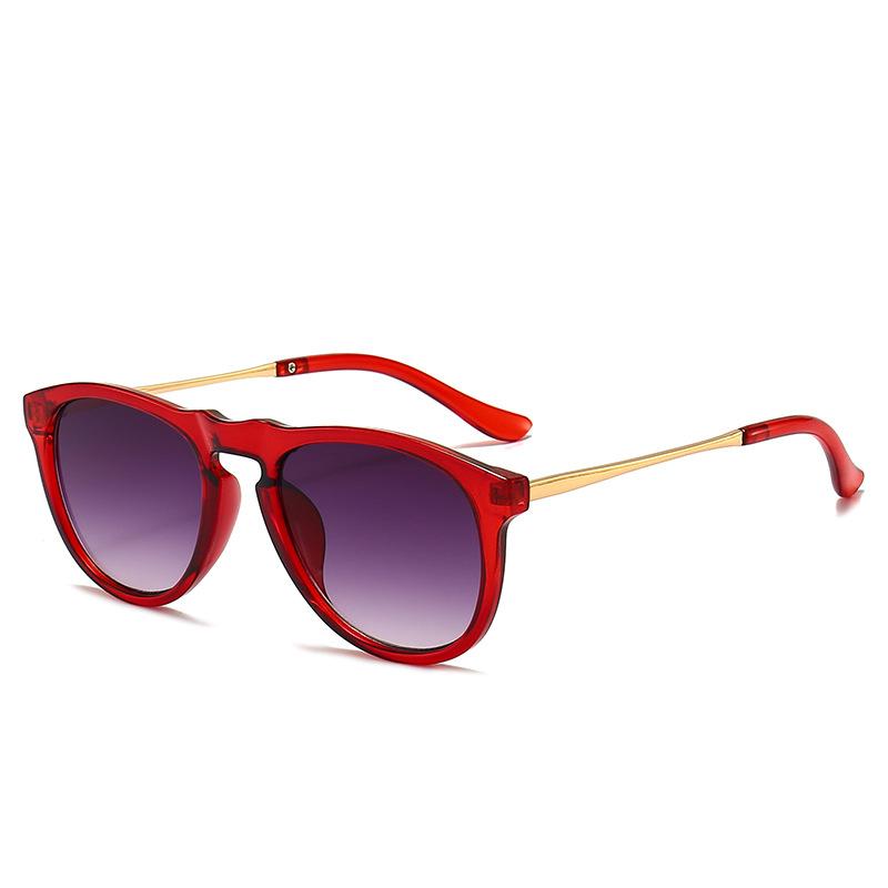 New Vintage Sunglasses Women Men Round Metal Frame Retro Shades Fashion Sun Glasses Brand Eyewear
